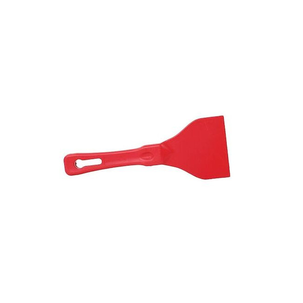Detectamet Metal Detectable Scraper - 4 Inch Hand Scraper Red 523-S105-T205-P03