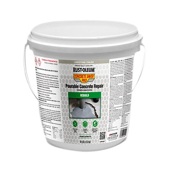 Rust-Oleum Concrete Repair Compound,10 lb,Gray 392533