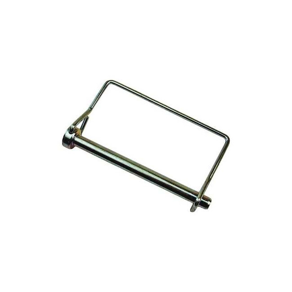 Snap Safety Pin, 3/8 in Dia, 3 in Lg, 3-1/4 in Overall Lg