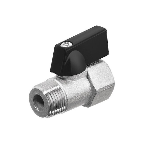 Usa Industrials Manual 2-Way Ball Valve,NPT,304 SS ZUSA-VLV-70