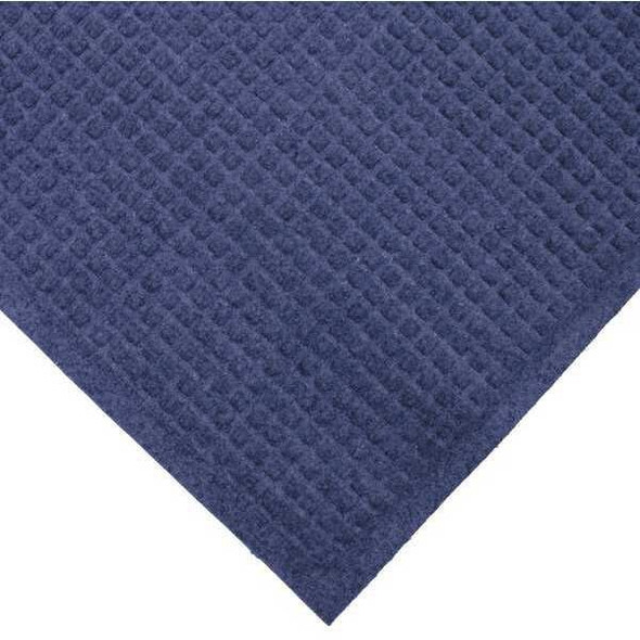 Condor Entrance Mat, Polypropylene, 3/8 in Thick, Blue, 3 ft W x 5 ft L 8FTL9