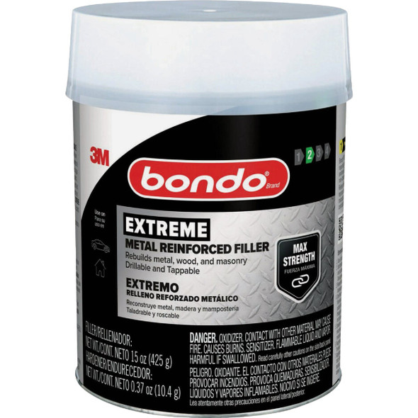 Bondo 15 Oz. Extreme Metal Reinforced Filler EF-PT-ES 582691