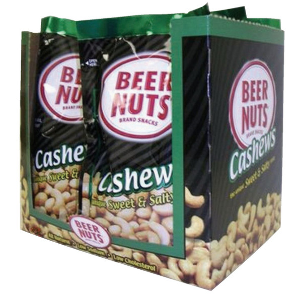 Beer Nuts 4 Oz. Sweet & Salty Cashews