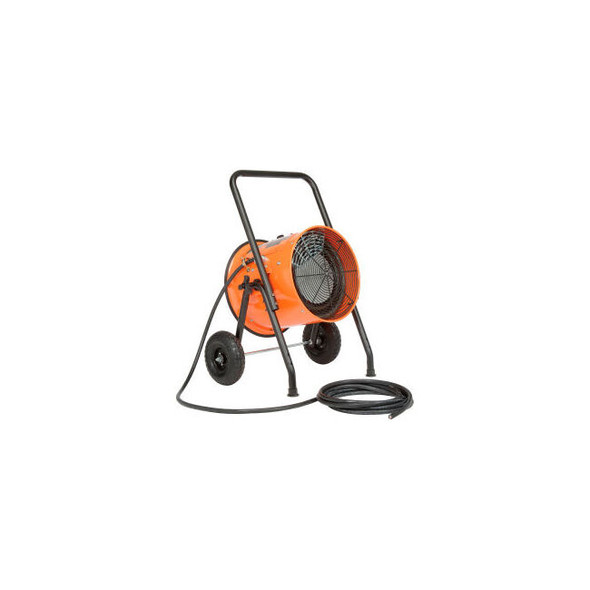 Global Industrial Portable Salamander Heater Adjustable Thermostat 480V 3 Phase