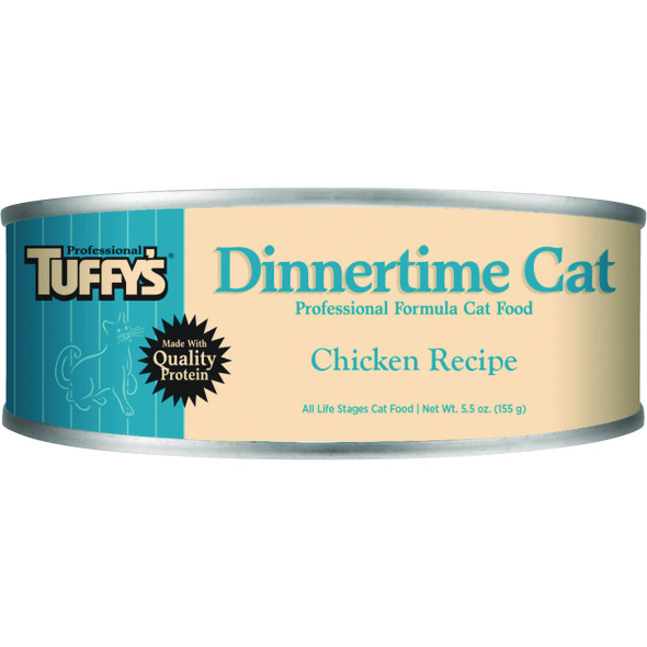 Tuffy's Dinnertime 5.5 Oz. Chicken Cat Food 92222