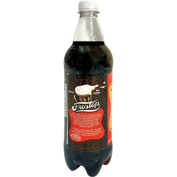 Frostop 24 Oz. Root Beer Frostop Rootbeer Pack of 24 608101