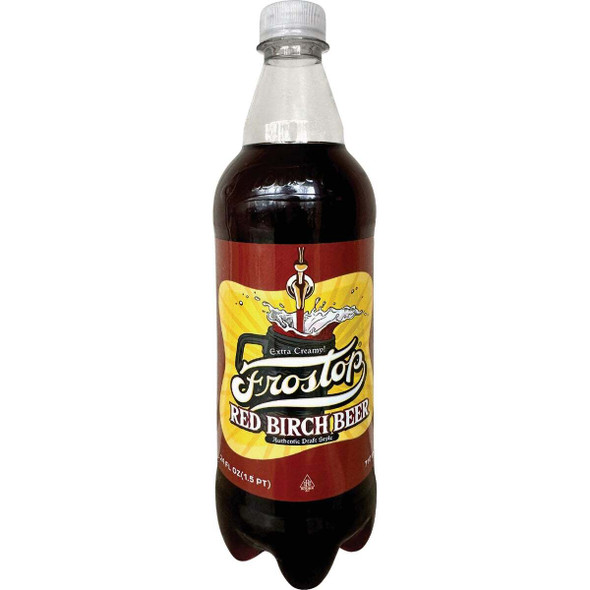 Frostop 24 Oz. Red Birch Beer Red Birch Beer Pack of 24