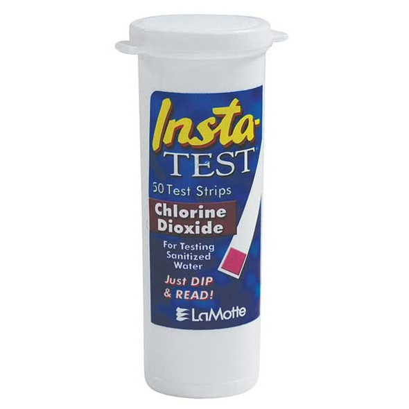 Lamotte Test Strip,Chlorine Dioxide,PK50 2999LR