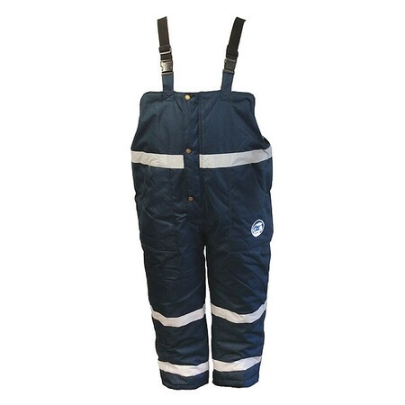 Polar Plus 92001 Bib Overalls, Nylon, 27 oz Fabric Weight, Navy, S 92001R-S