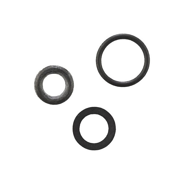 Yellow Jacket Hose Gasket Set, 0.12 in L, Rubber 19045