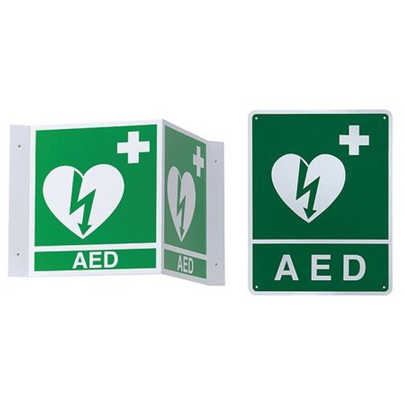Zoll AED Wall Sign Kit,8-1/2" H x 11" W 8000-0825 Zoll AED Wall Sign Kit,8-1/2" H x 11" W 8000-0825