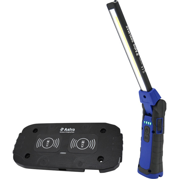 750x2 Lumen Wirelessly Rechargeable Folding Double-Sided LED Slim Light & USB-C Dual Charge Pad 52SLMAXC