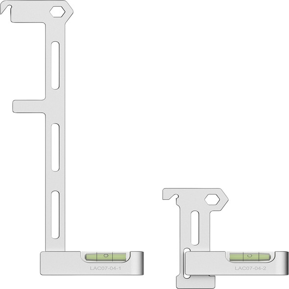 Kit containing two-component leveling tools for applicable Volvo vehicles LAC0704
