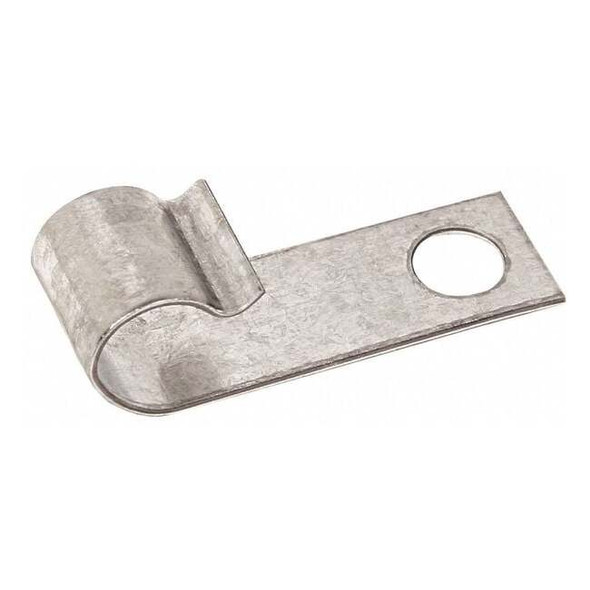 Kmc Cable Clamp, Steel, 3/8 in Bundle Dia., Gray, 10 PK CJ0607Z1