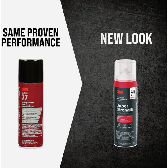 3M Super 77 14.1 Oz. Multi-Surface Spray Adhesive 77-NAT 368386