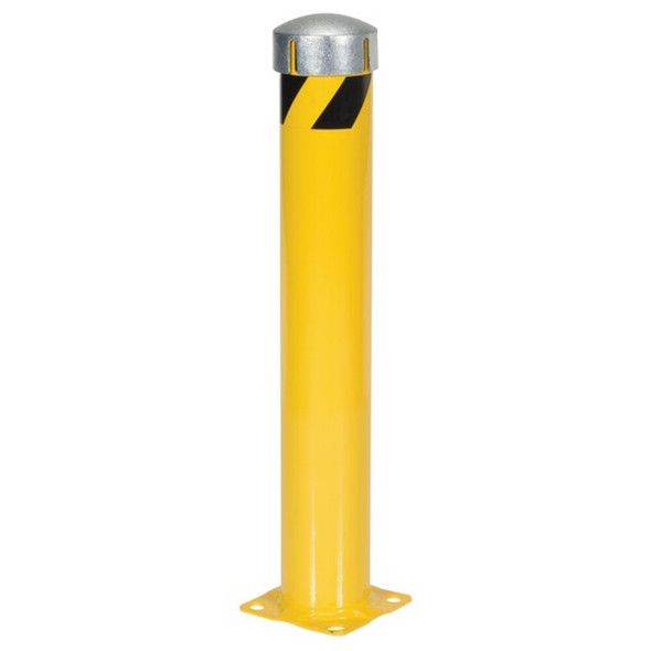 Manufacturer Varies Bollard ,36 in H,Yellow ,Carbon Steel BOL-JKS-36-5.5
