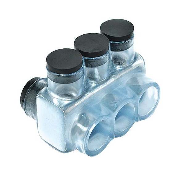 Polaris MultitapConnector,Alum,Clear,Hex,3Port IPLD3/0-3CB