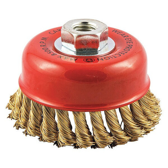 Manufacturer Varies Cup Brush,Wire 0.020" dia.,Brass 66254442998