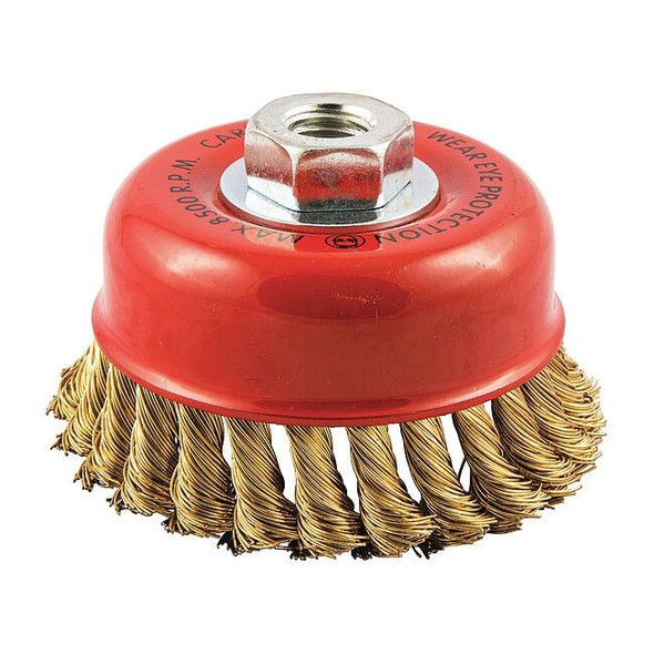Manufacturer Varies Cup Brush,Wire 0.020" dia.,Brass 66254442998
