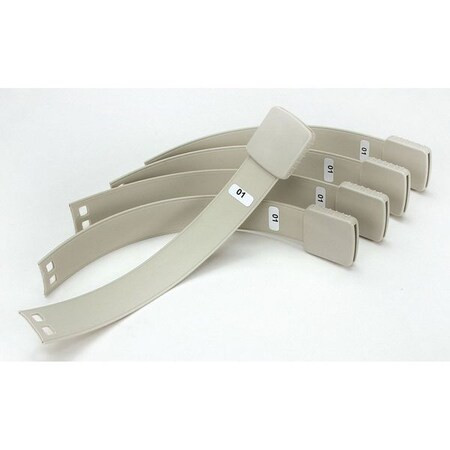 Stanley Healthcare Wrist Strap,Gray,PK5 WGB-SECUR-SIZE10-5PK