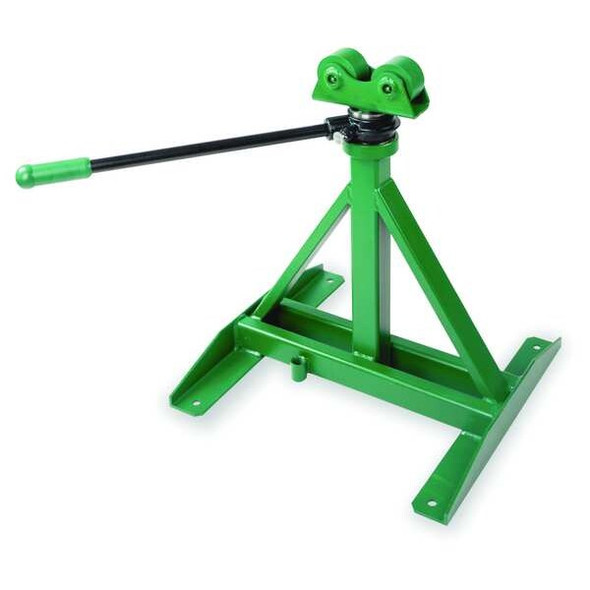 Greenlee Ratcheting Reel Stand,28 To 46 5/8 In H 656