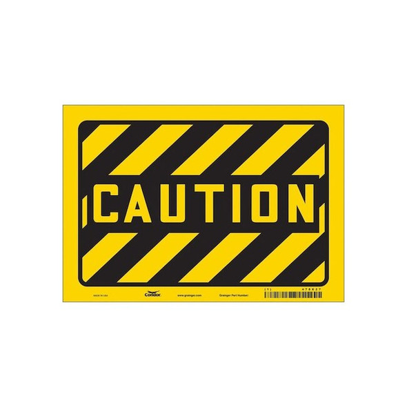 Condor Caution, , 10 in W x 7 in H, Vertical Rectangle, Vinyl, 478X27 478X27