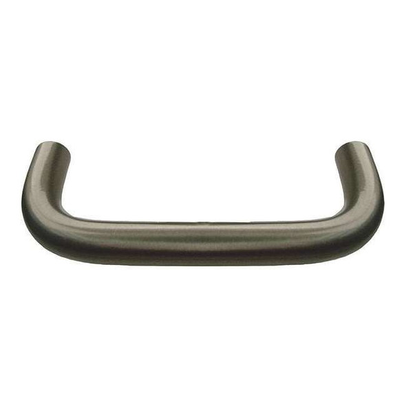 Monroe Pmp Pull Handle, SS, 4 In. H, Natural, Threaded Holes AN-0753