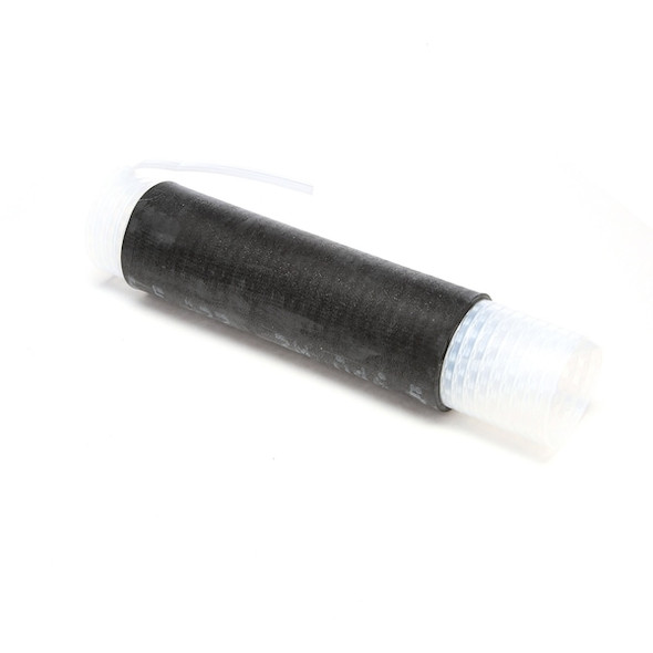 Cold Shrink Tube, Medium Wall, Not Rated I.D. Shrink Ratio, 1.38 in I.D. Before Shrinking, Black