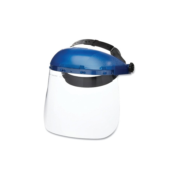 390 Series Single Crown, Window and Ratcheting Headgear, Clear, 12 in L x 7 in H