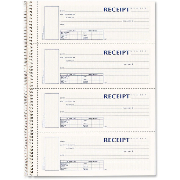 Rediform  Receipt Book S16444WCL