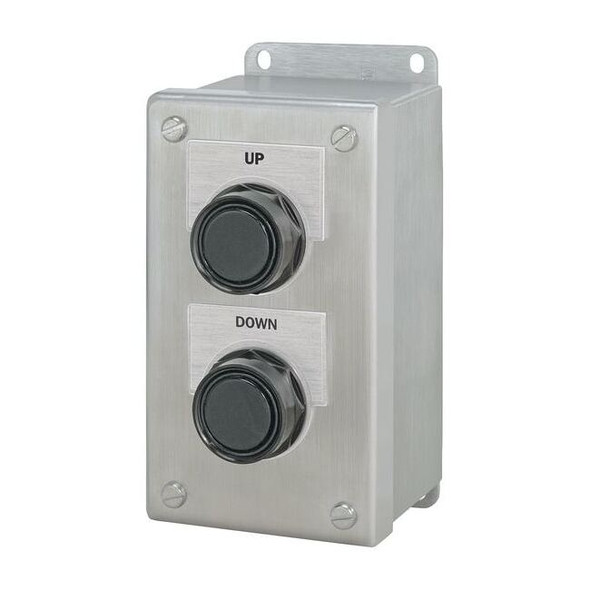 Siemens ControlStation,2PushButtons,Blk,2NO/2NC 52C223S