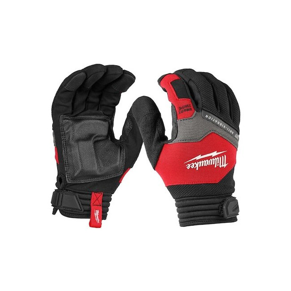Milwaukee Tool Mechanics Gloves,Padding,XL,PR 48-73-8773