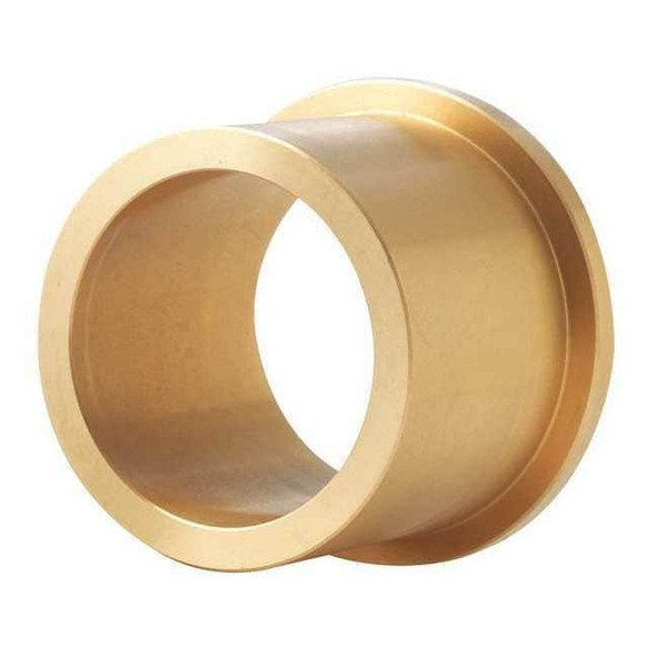 Bunting Bearings Flanged Sleeve Bearing,1/2" I.D.,1/2" L EBCF081204