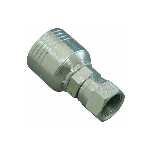 Eaton Aeroquip Hydraulic Hose Fitting,Straight Shape 4SA20FJ16