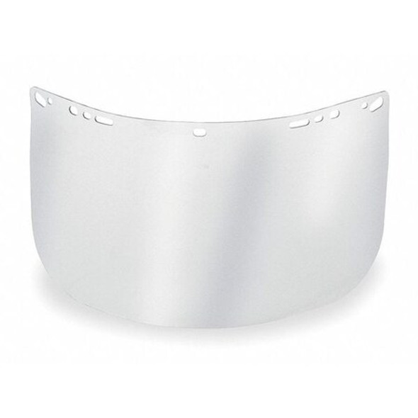 Bullard Faceshield Visor, Clear Visor, Acetate, Uncoated Lens, Clear 860H