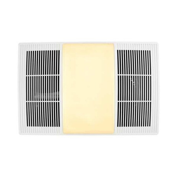 Broan Heater Exhaust Fan,Round,4" Dia.,80 cfm BHFLED80 Broan Heater Exhaust Fan,Round,4" Dia.,80 cfm BHFLED80