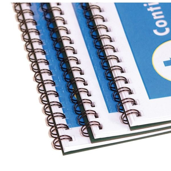 Sircle Binding Spines, Wire, 3/8in, Black, PK100 9003831B