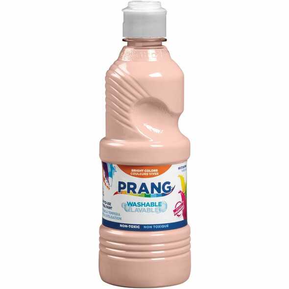 Prang Washable Tempera Paint - 1 Color(s) - Peach - 16 fl oz - Washable - 1 Each