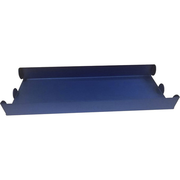 ControlTek Metal Coin Tray, Nickels - Blue - Anodized Metal - 1 Each