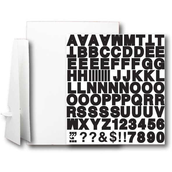 Flipside Corrugated Project Sheet Sign Kit - White - 1 Each Flipside Corrugated Project Sheet Sign Kit - White - 1 Each