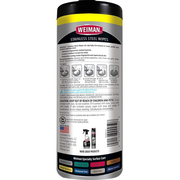 Weiman  Cleaning Wipe 92A SPR-WMN92A