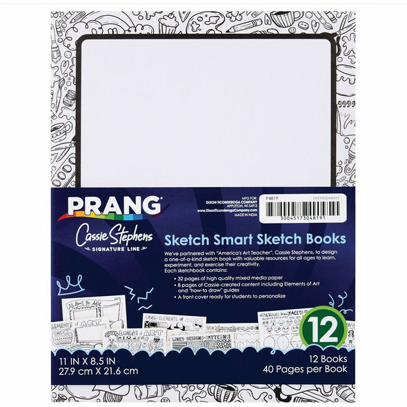 Prang Sketch Smart Sketch Book P4819