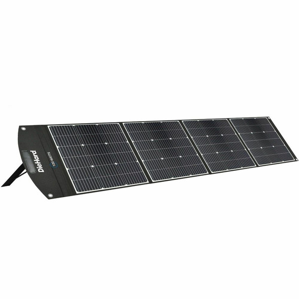 DieHard 120-Watt Solar Panel for Portable Power Station - Rich Black