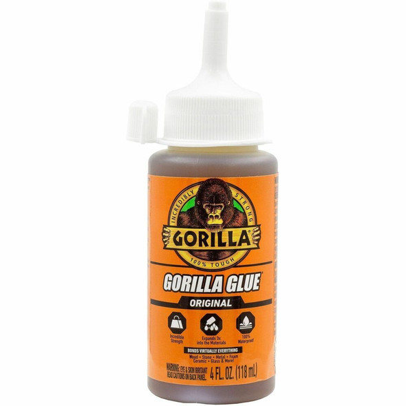 Gorilla Glue - 4 fl oz - Brown - 1 Each Gorilla Glue - 4 fl oz - Brown - 1 Each