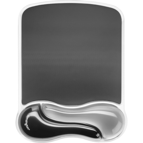 Kensington Duo Gel Mouse Wrist Rest Wave - 1 Each