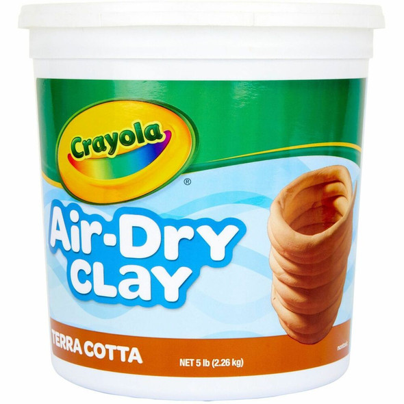 Crayola Air-Dry Clay - Sculpture - Terra Cotta - 1 Each Crayola Air-Dry Clay - Sculpture - Terra Cotta - 1 Each