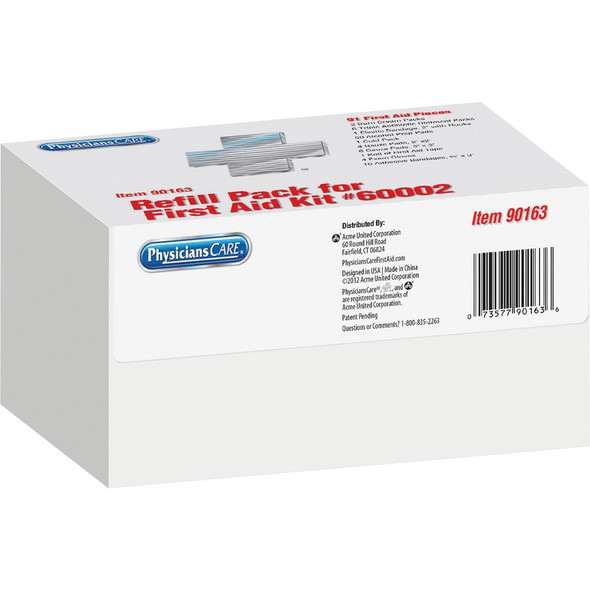 First Aid Only  First Aid Kit Refill 90163