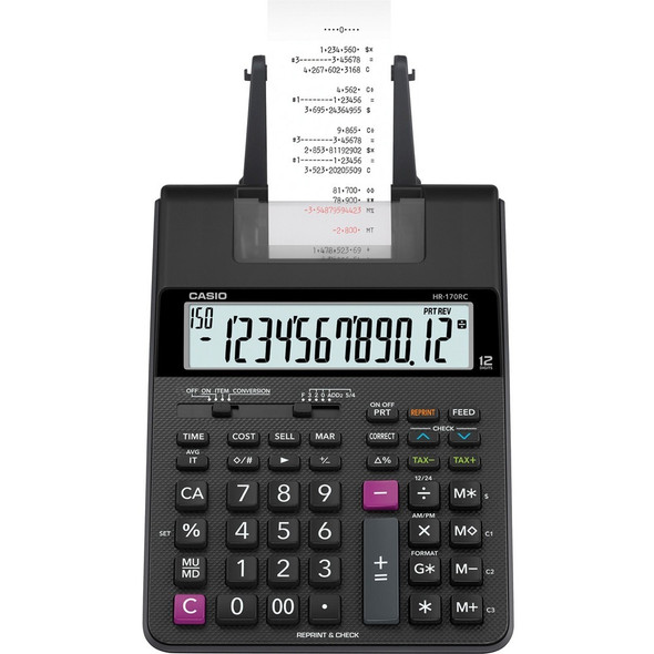 Casio  Printing Calculator HR170RC