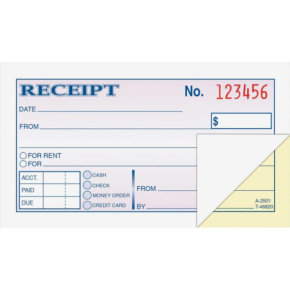 Adams  Receipt Book DC2501