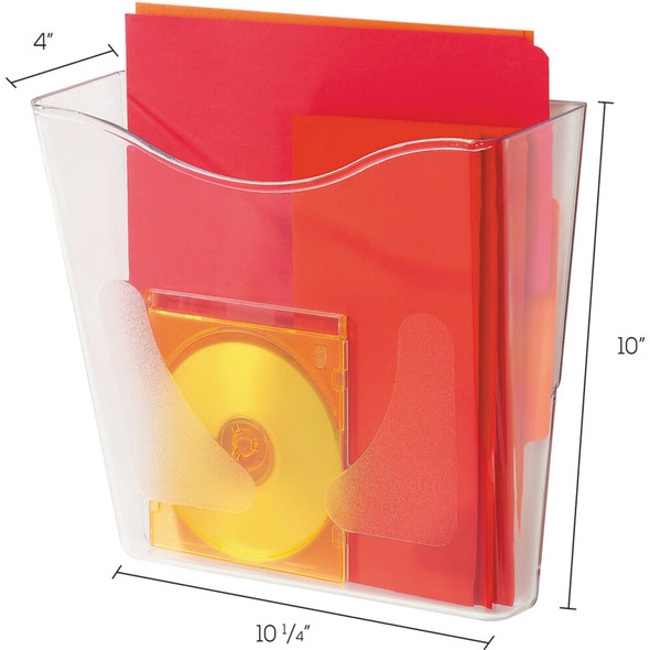 Deflecto DocuPocket Wall Pocket 63001 SPR-DEF63001